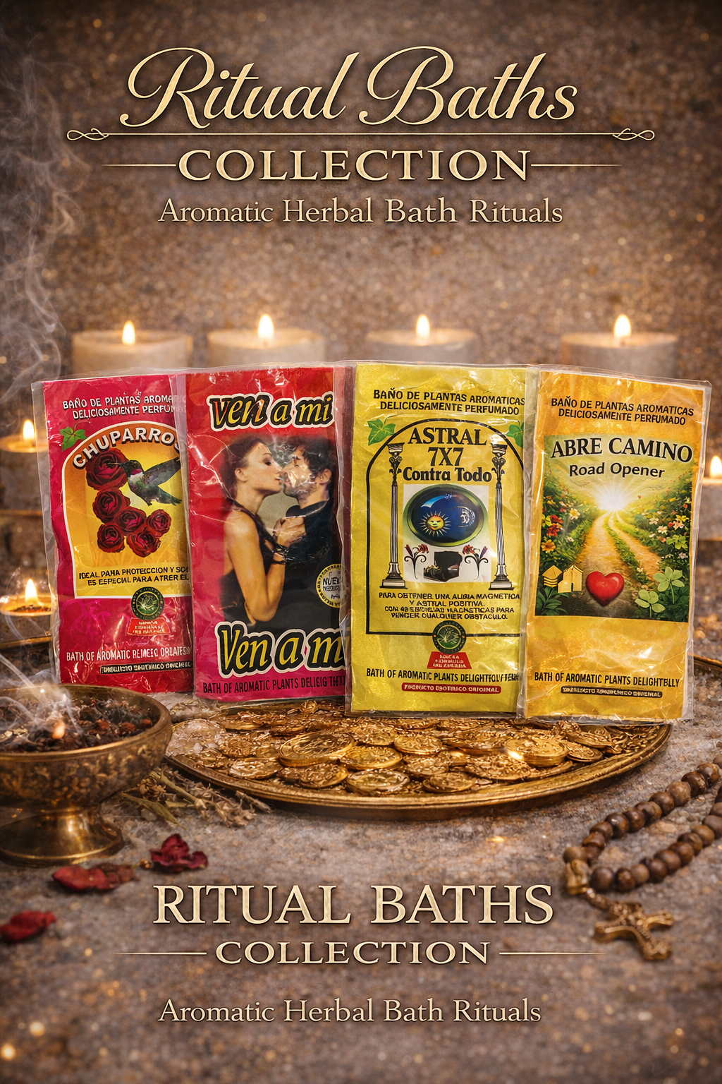 Ritual Baths – Baños Espirituales Aromáticos
