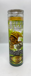 Cuerno de la Abundancia (Cornucopia) – Prepared Glass Candle – 7 Day