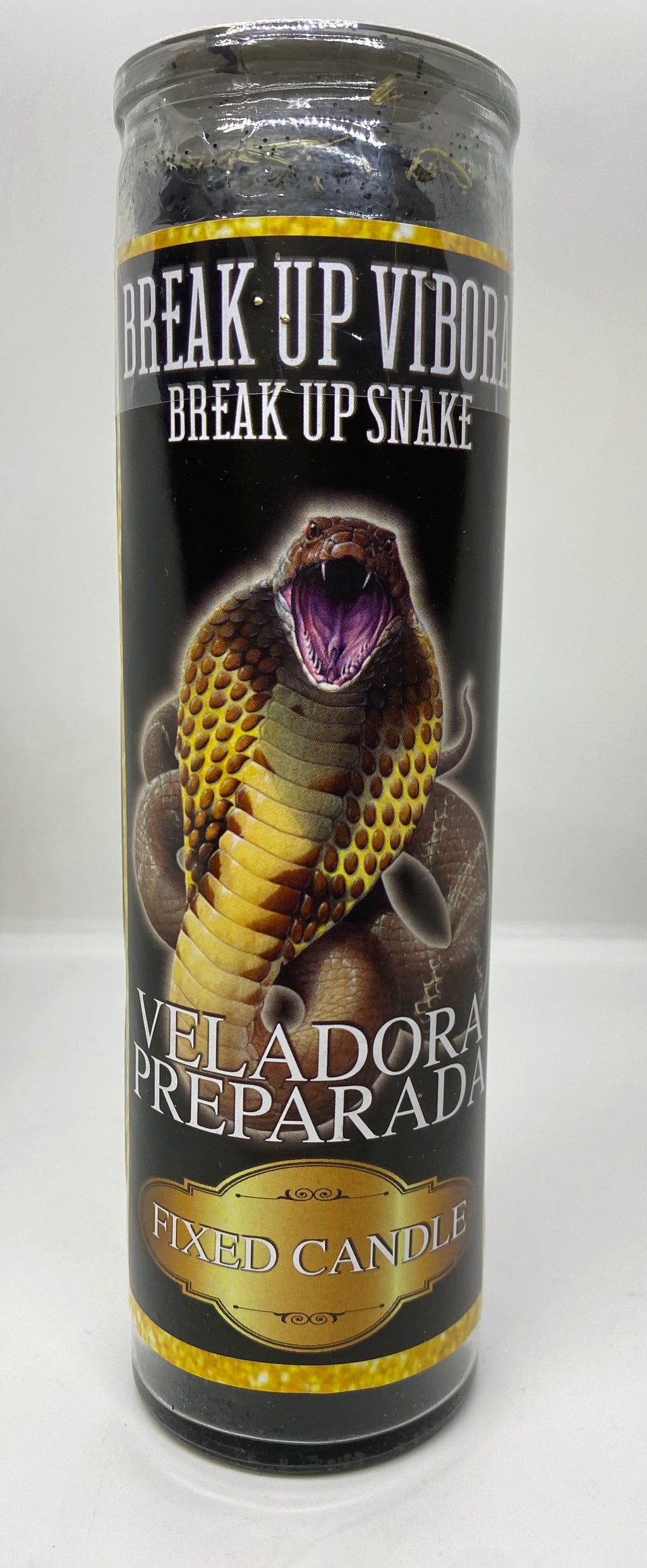 Víbora Prepared Glass Candle – 7 Day