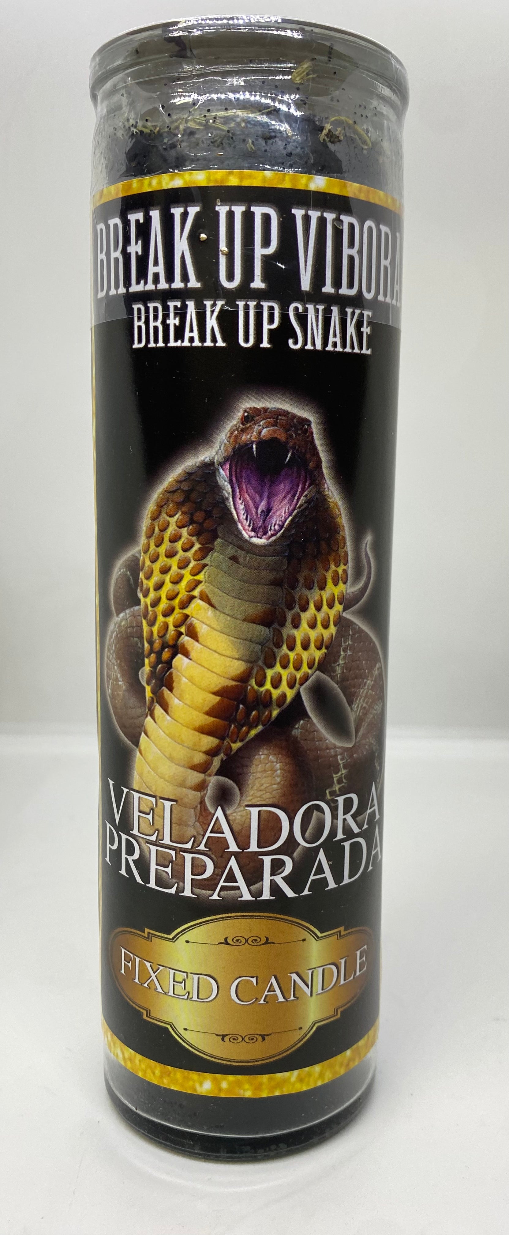 Víbora Prepared Glass Candle – 7 Day