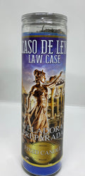 Caso de Ley (Law Case) – Prepared Glass Candle – 7 Day