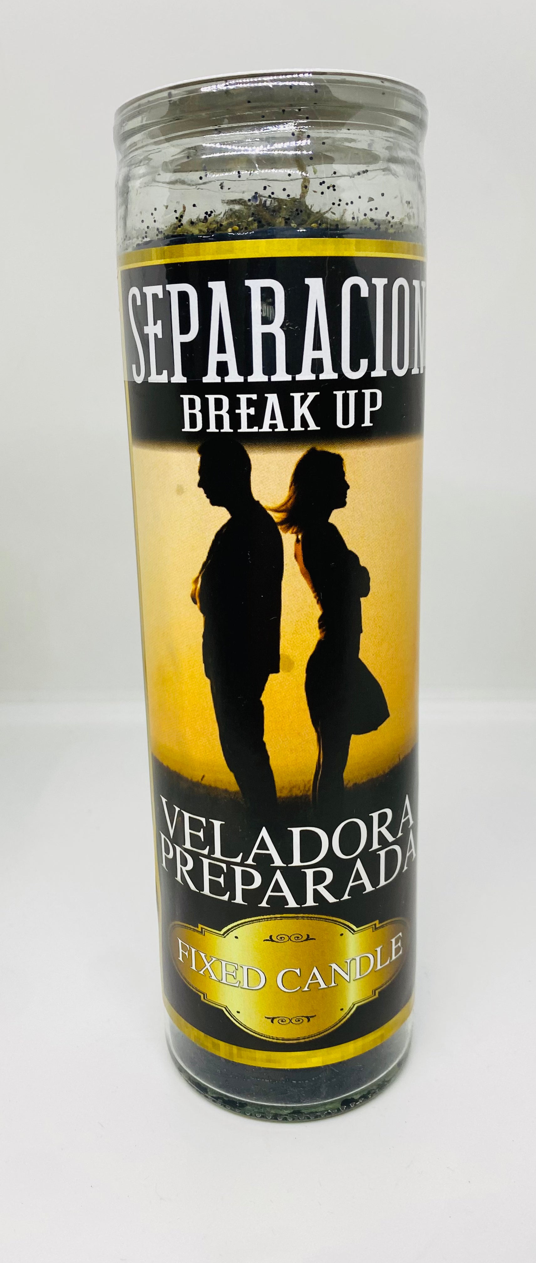 Separación (Break Up) – Prepared Glass Candle – 7 Day