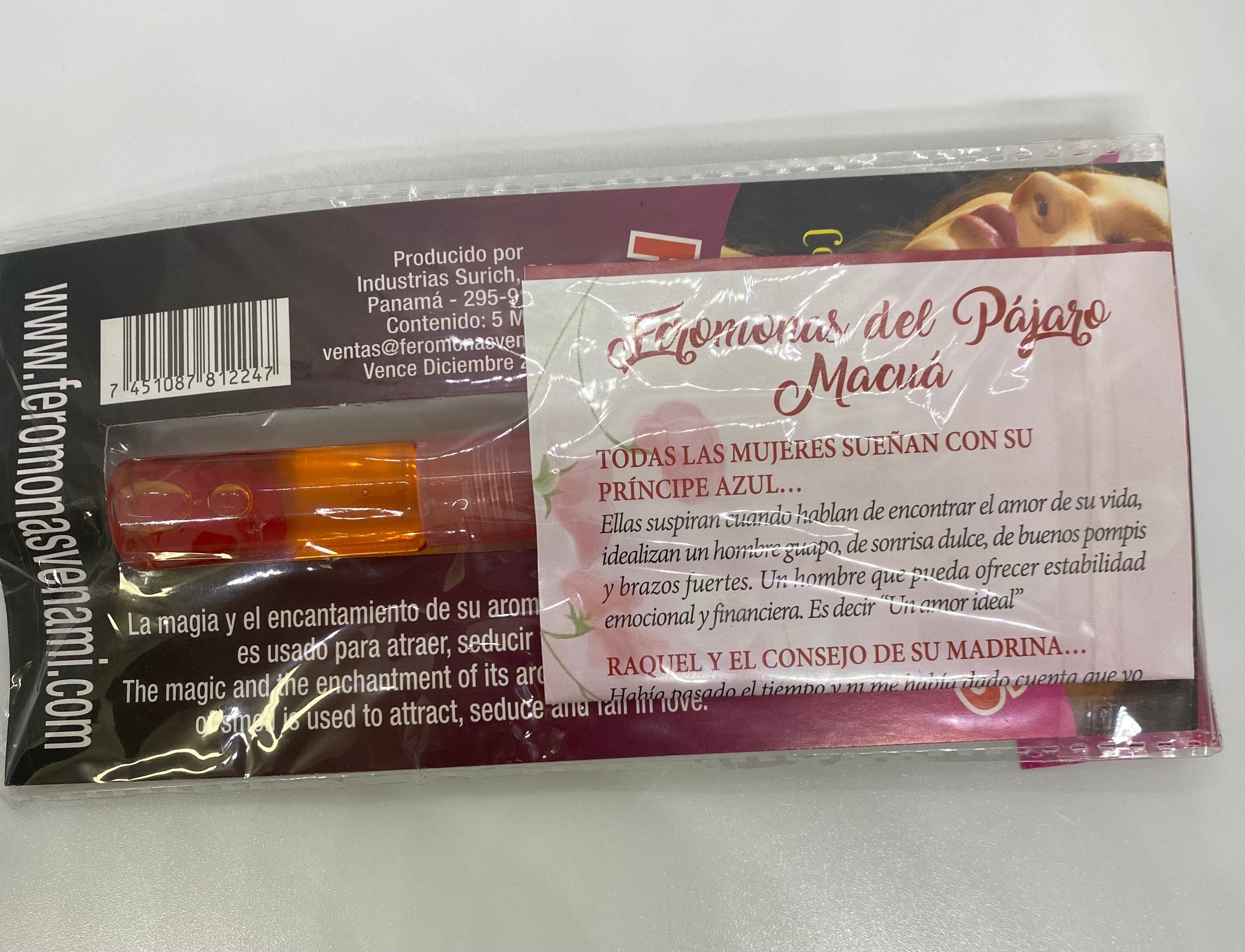 Macuá Attraction Fragrance Roll-On – 0.25 oz