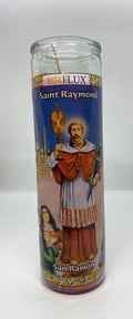 San Ramón (Saint Raymond Nonnatus) – Devotional Glass Candle – 7 Day