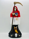 Santa Muerte Tri-Color 12 Inch Statue – Devotional Figure