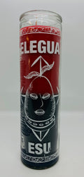Eleguá (Eshu) – Devotional Glass Candle – 7 Day