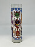 7 Arcángeles (Seven Archangels) – Devotional Glass Candle – 7 Day