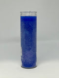 Blue – Devotional Glass Candle 7 Day