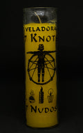 7 Nudos (7 Knots) – Devotional Glass Candle – 7 Day