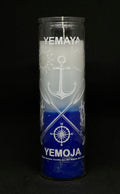 Yemayá (Yemoja) – Devotional Glass Candle – 7 Day