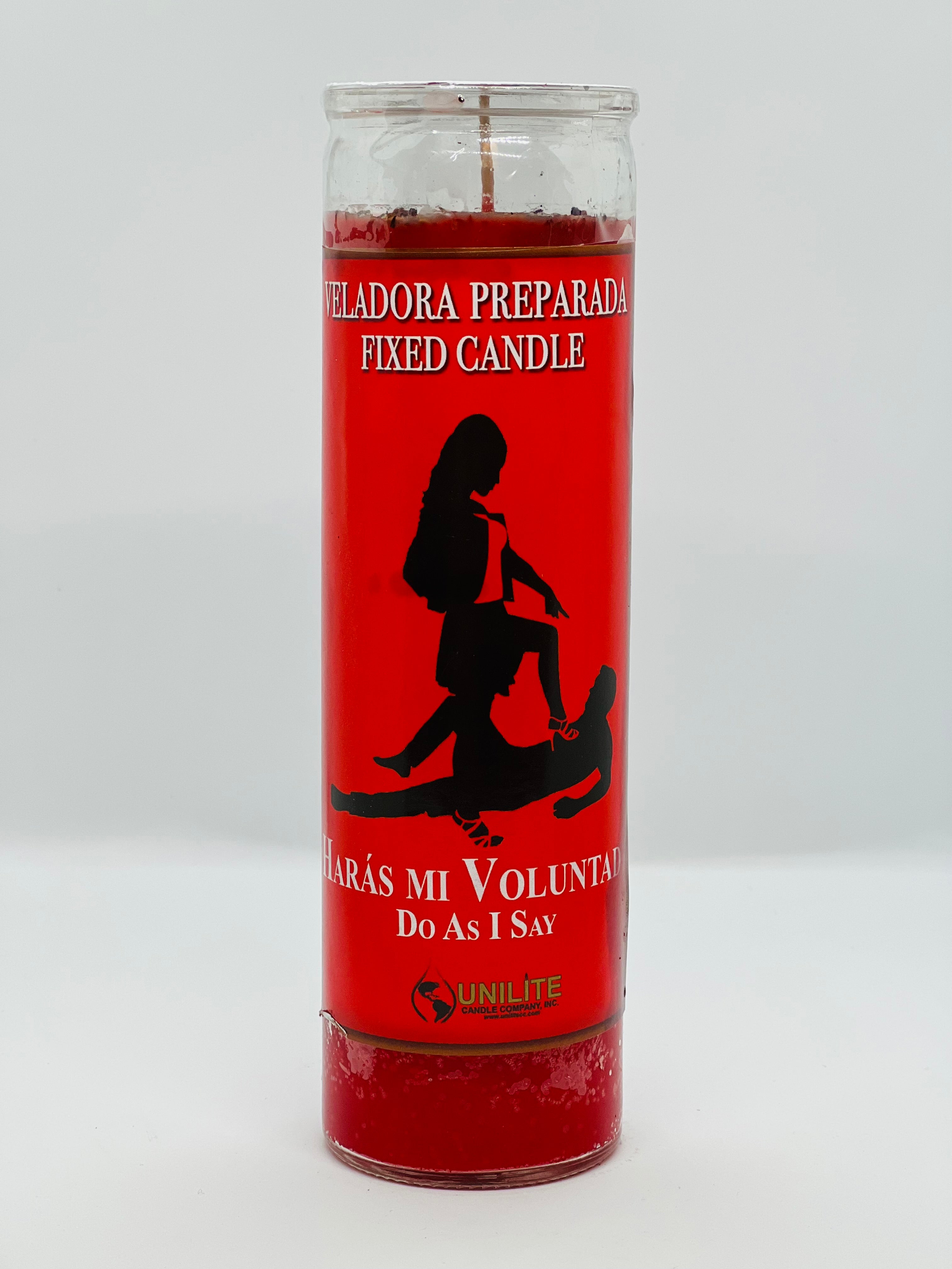 Haras Mi Voluntad – Prepared Glass Candle – 7 Day