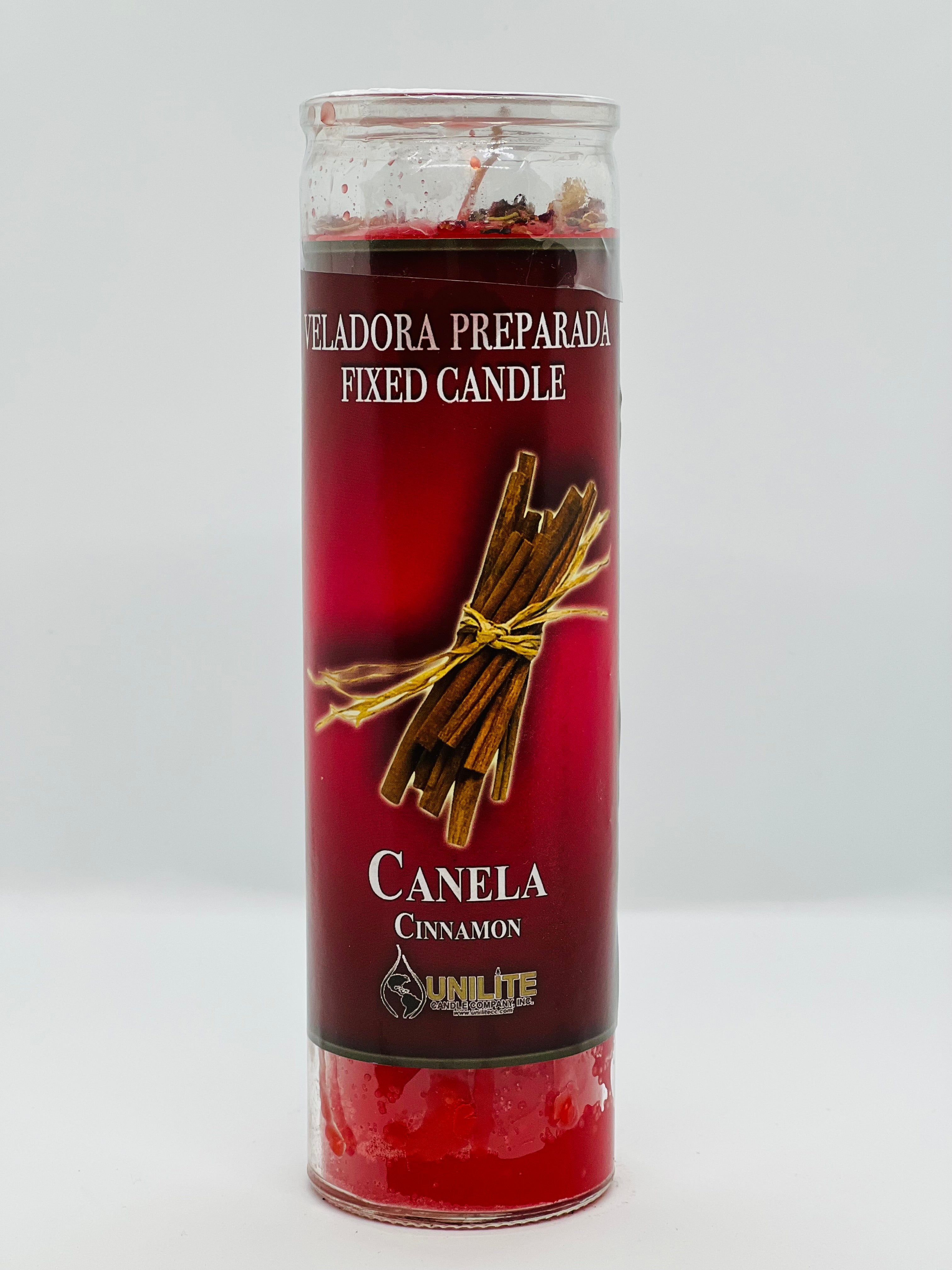 Canela (Cinnamon) – Prepared Glass Candle – 7 Day