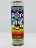 Siete Potencias Africanas (Seven African Powers) – Prepared Glass Candle – 7 Day