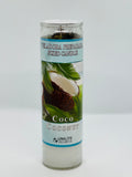 Coco (Coconut) – Prepared Glass Candle – 7 Day