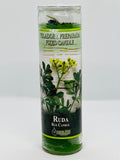 Ruda (Rue) – Prepared Glass Candle – 7 Day