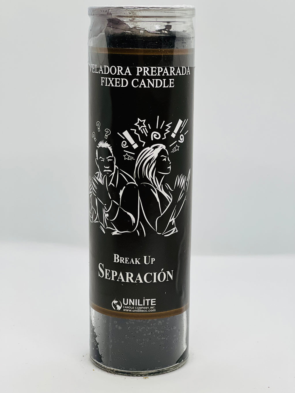 Separación (Break Up) – Prepared Glass Candle – 7 Day