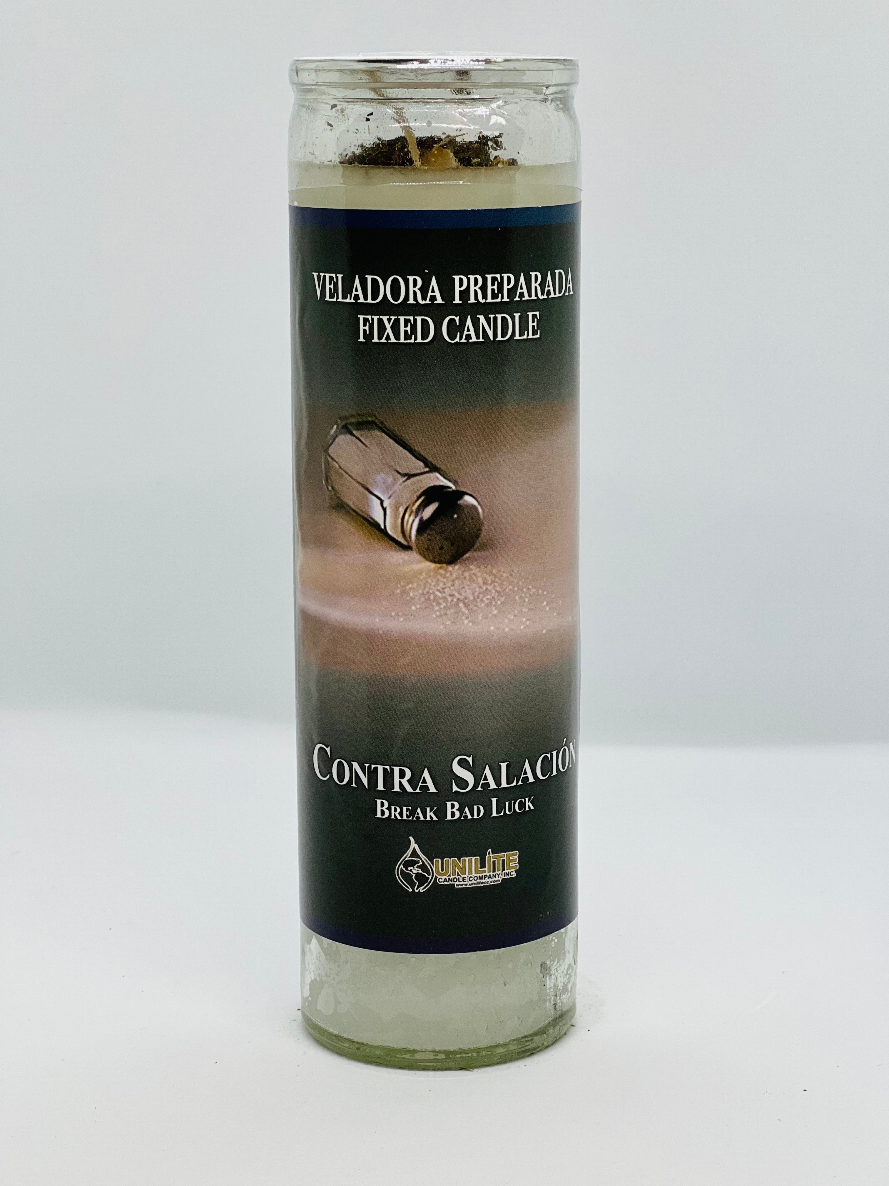 Contra Salación Prepared Glass Candle – 7 Day