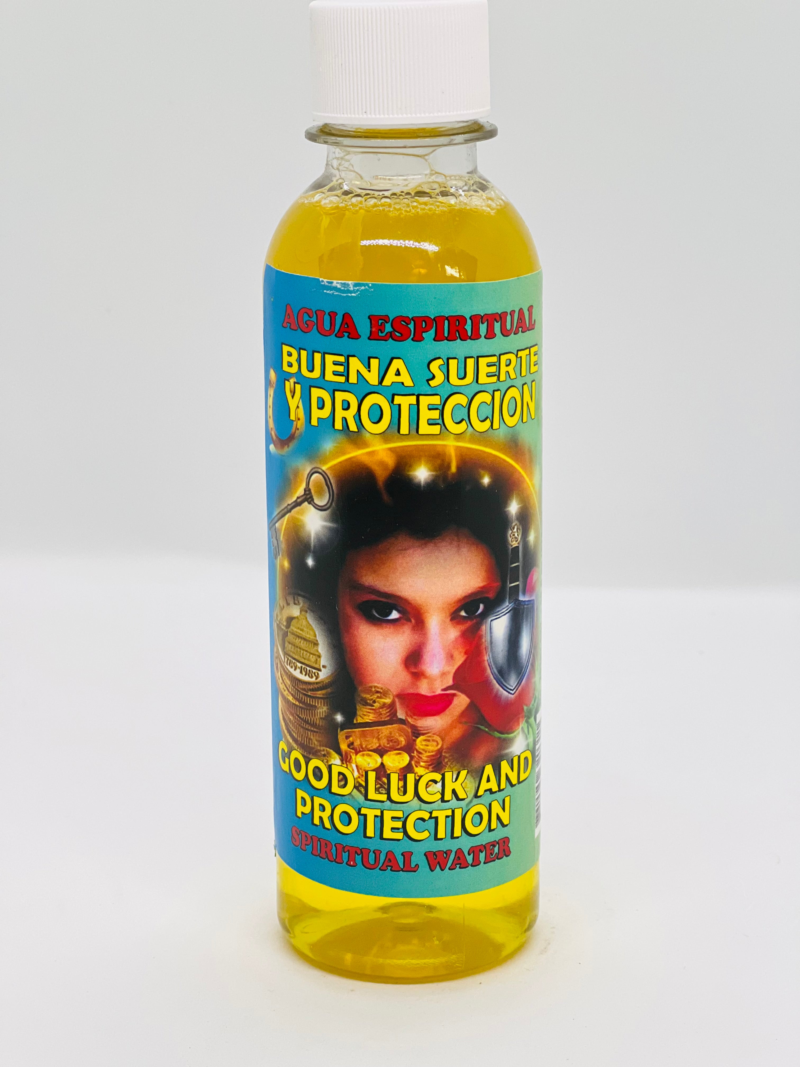Buena Suerte y Protección (Good Luck & Protection) – Luck & Protection Spiritual Water