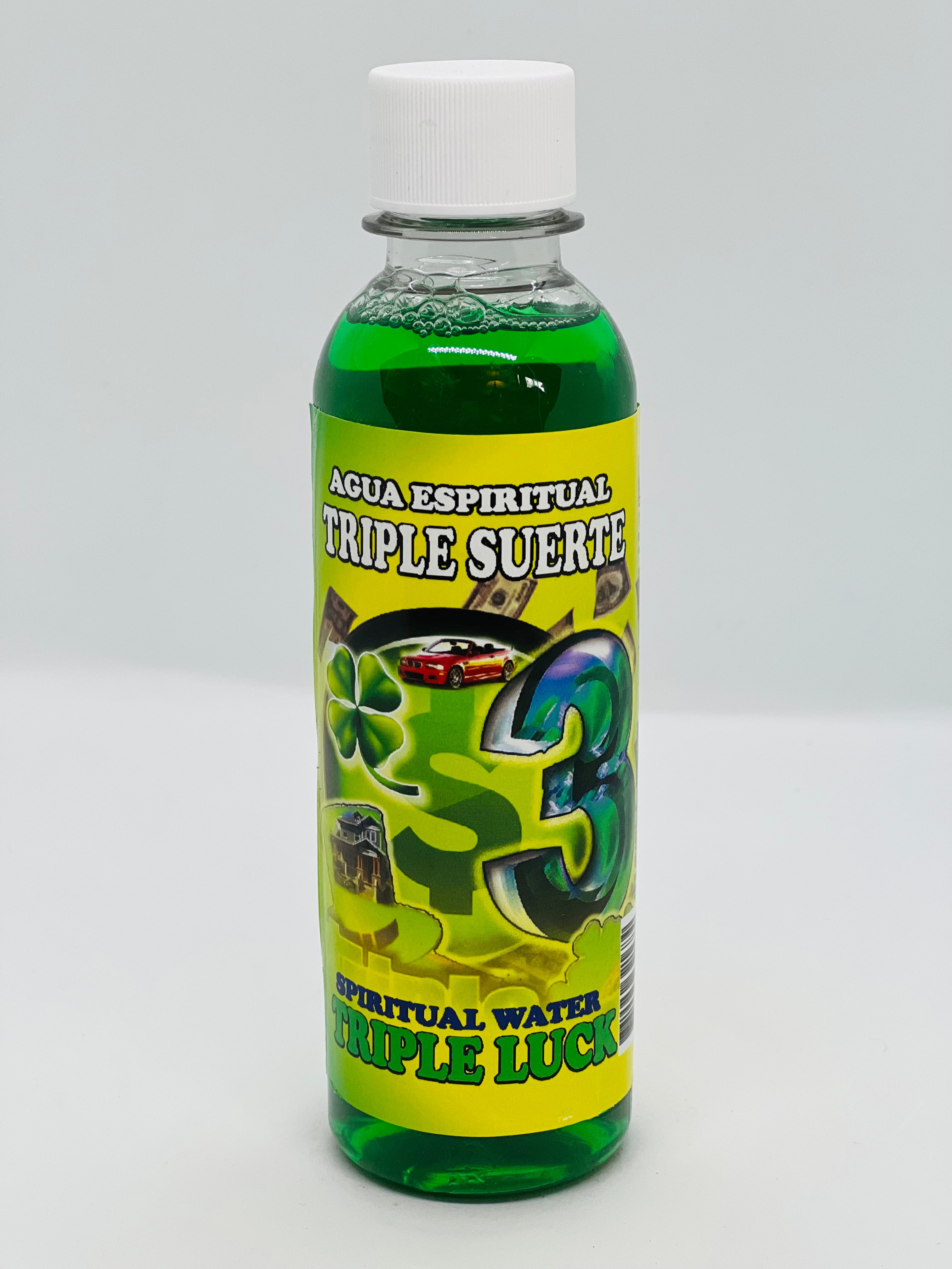Triple Luck Spiritual Water- Agua Espiritual Triple Suerte