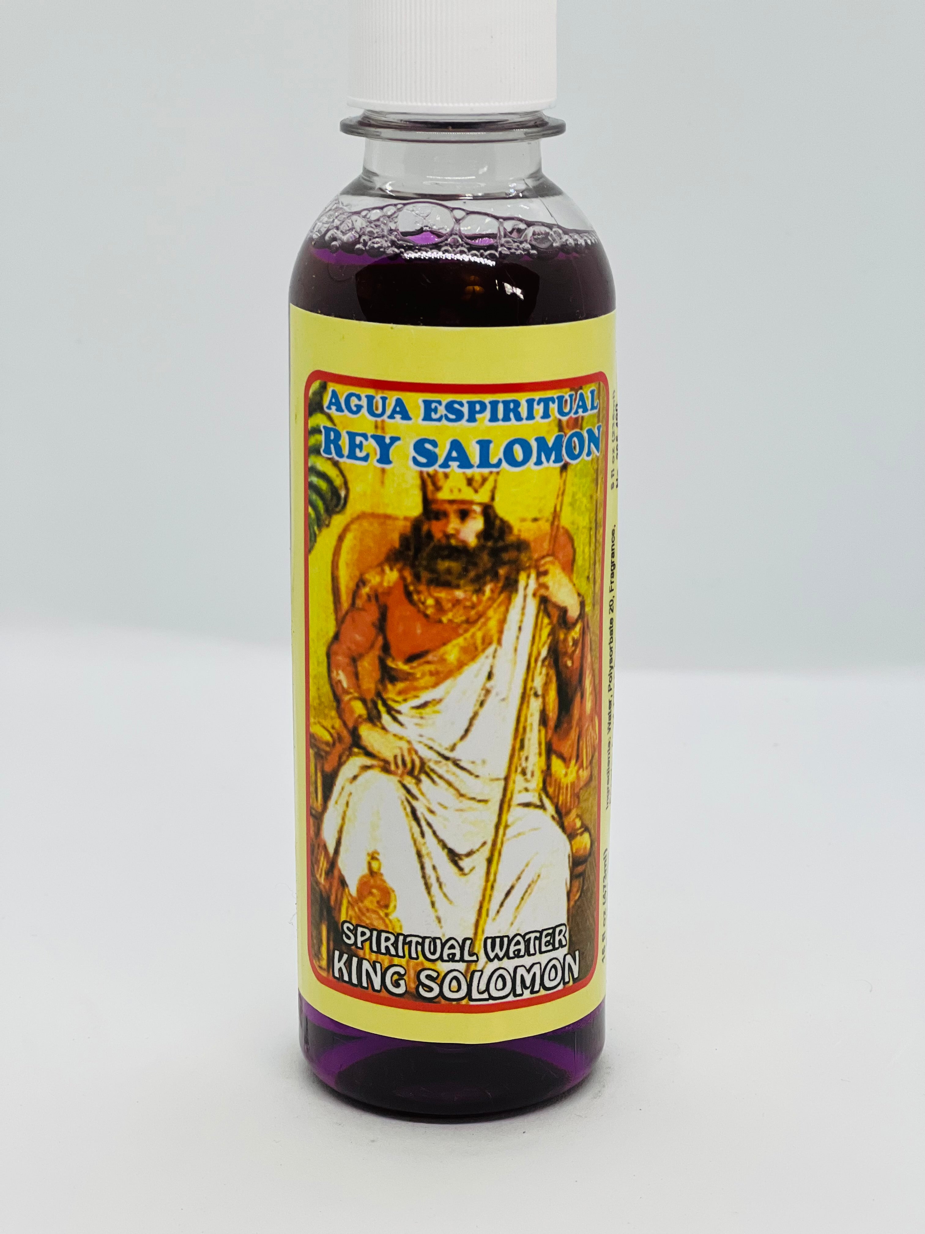 King Solomon Spiritual Water - Agua Espiritual Rey Salomon