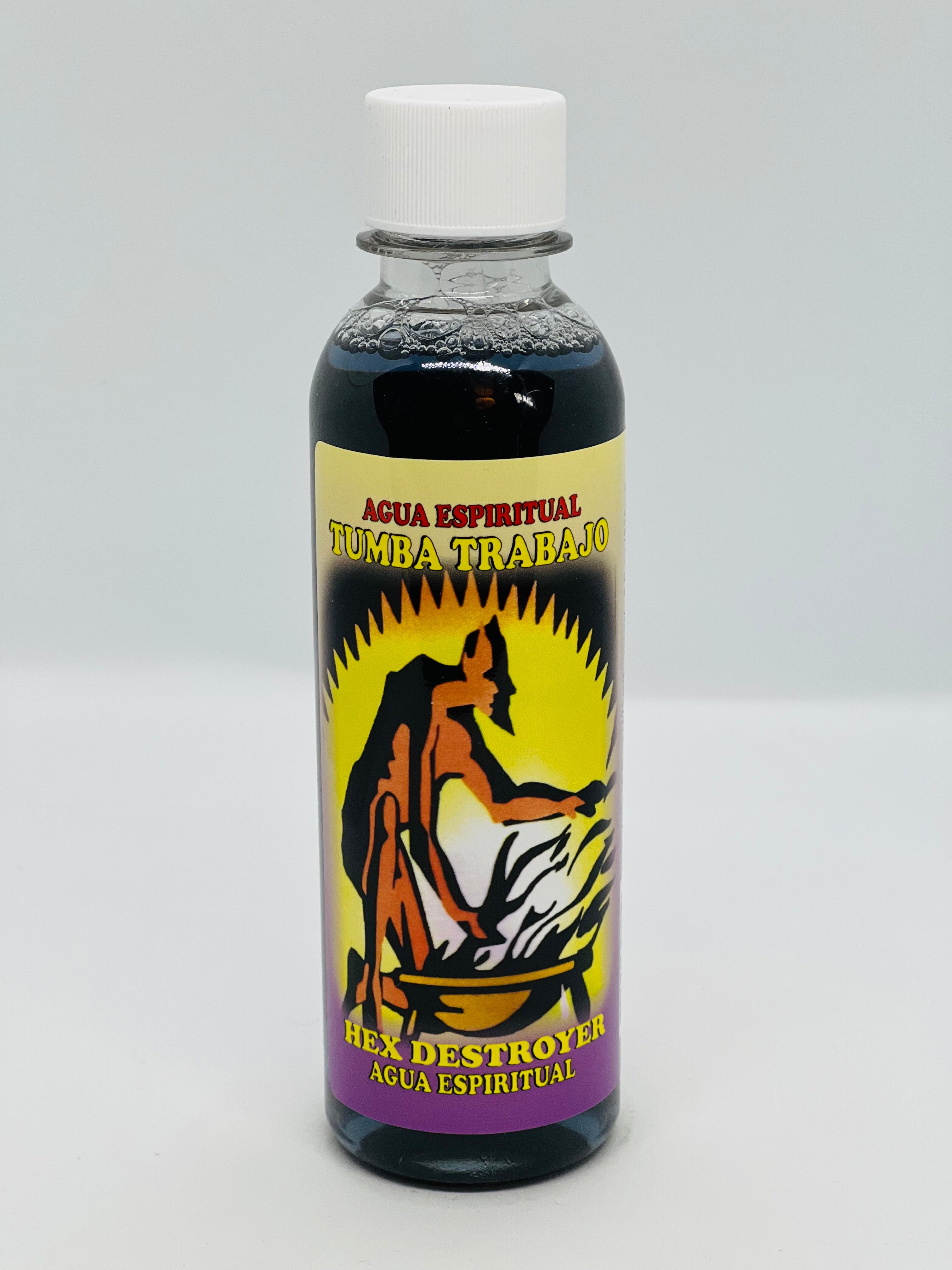 Hex Destroyer Spiritual Water (Agua Espiritual Tumba Trabajo)