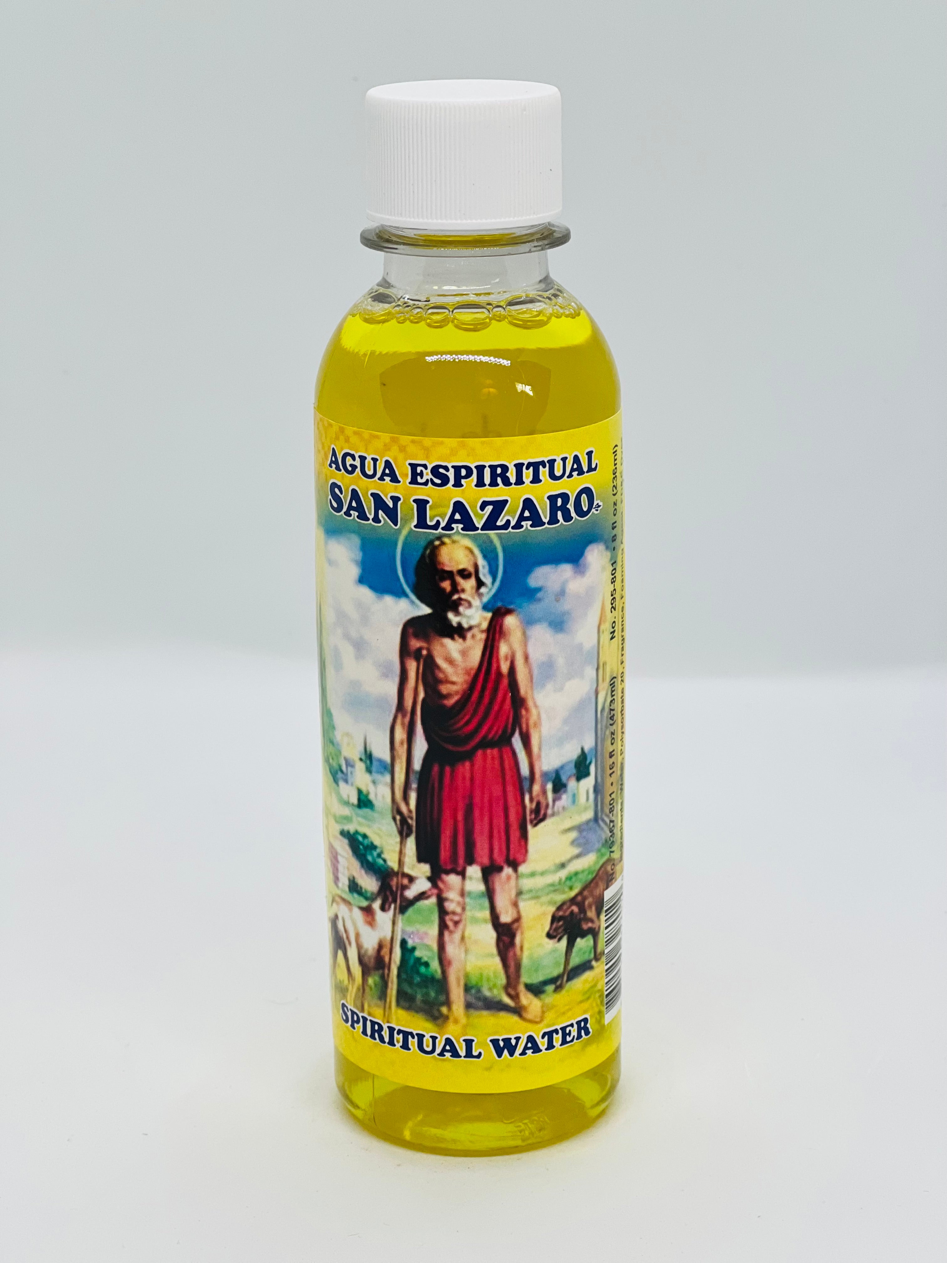 Saint Lazarus Spiritual Water - Agua Espiritual San Lazaro