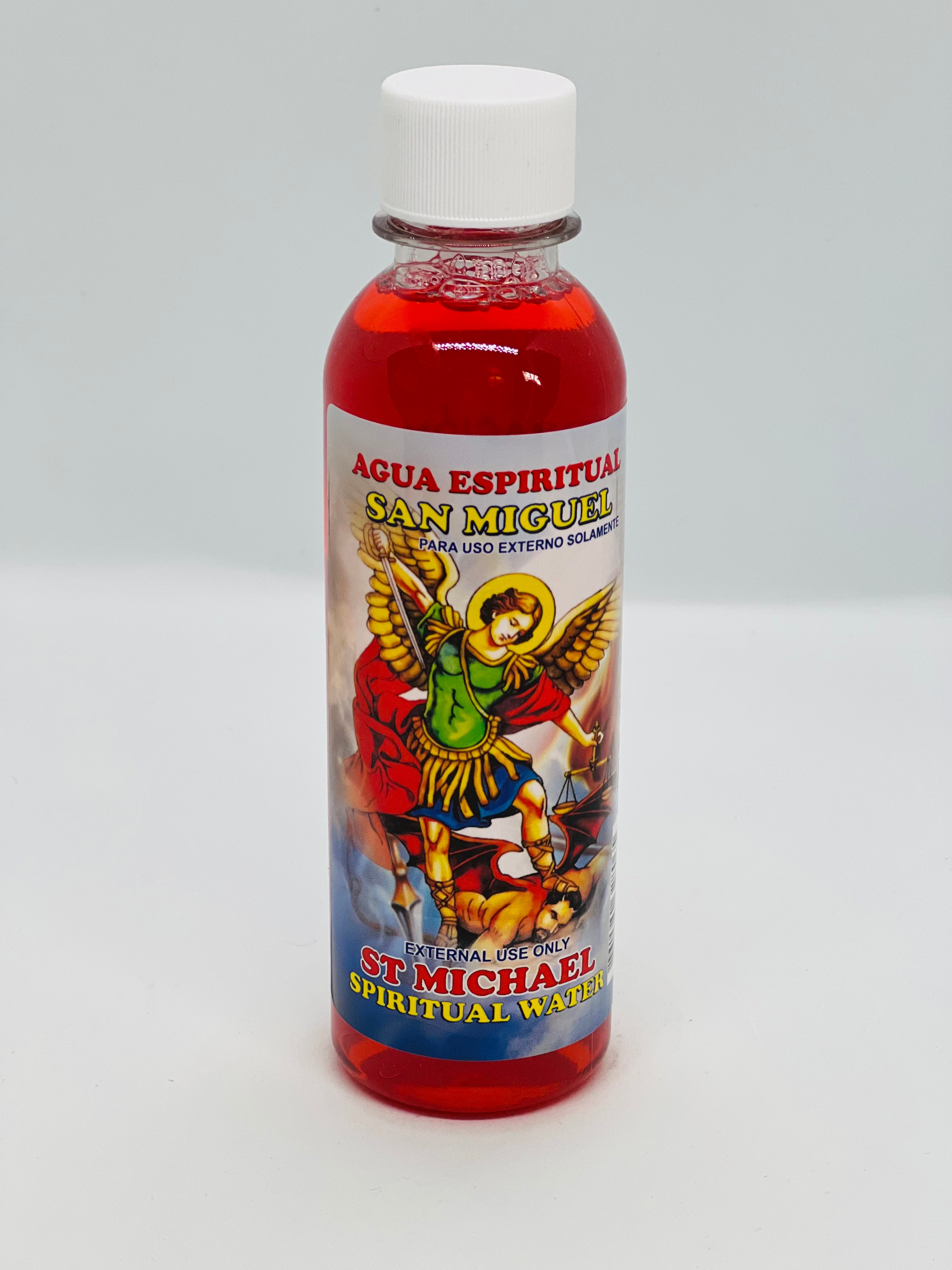 Saint Michael Archangel Spiritual Water - Agua Espiritual Arcangel San Miguel