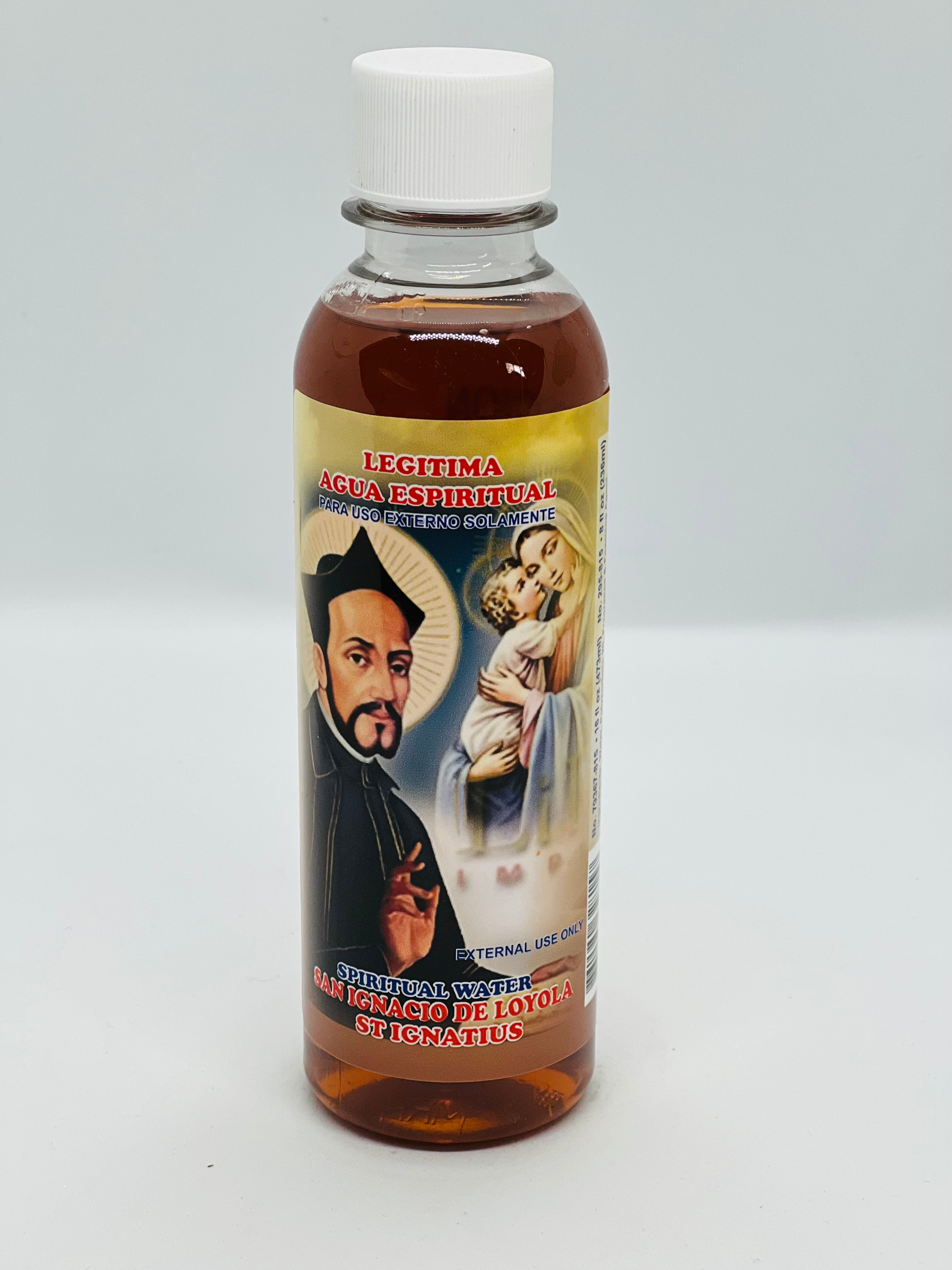 Saint Ignatius Spiritual Water - Agua Espiritual San Ignacio de Loyola