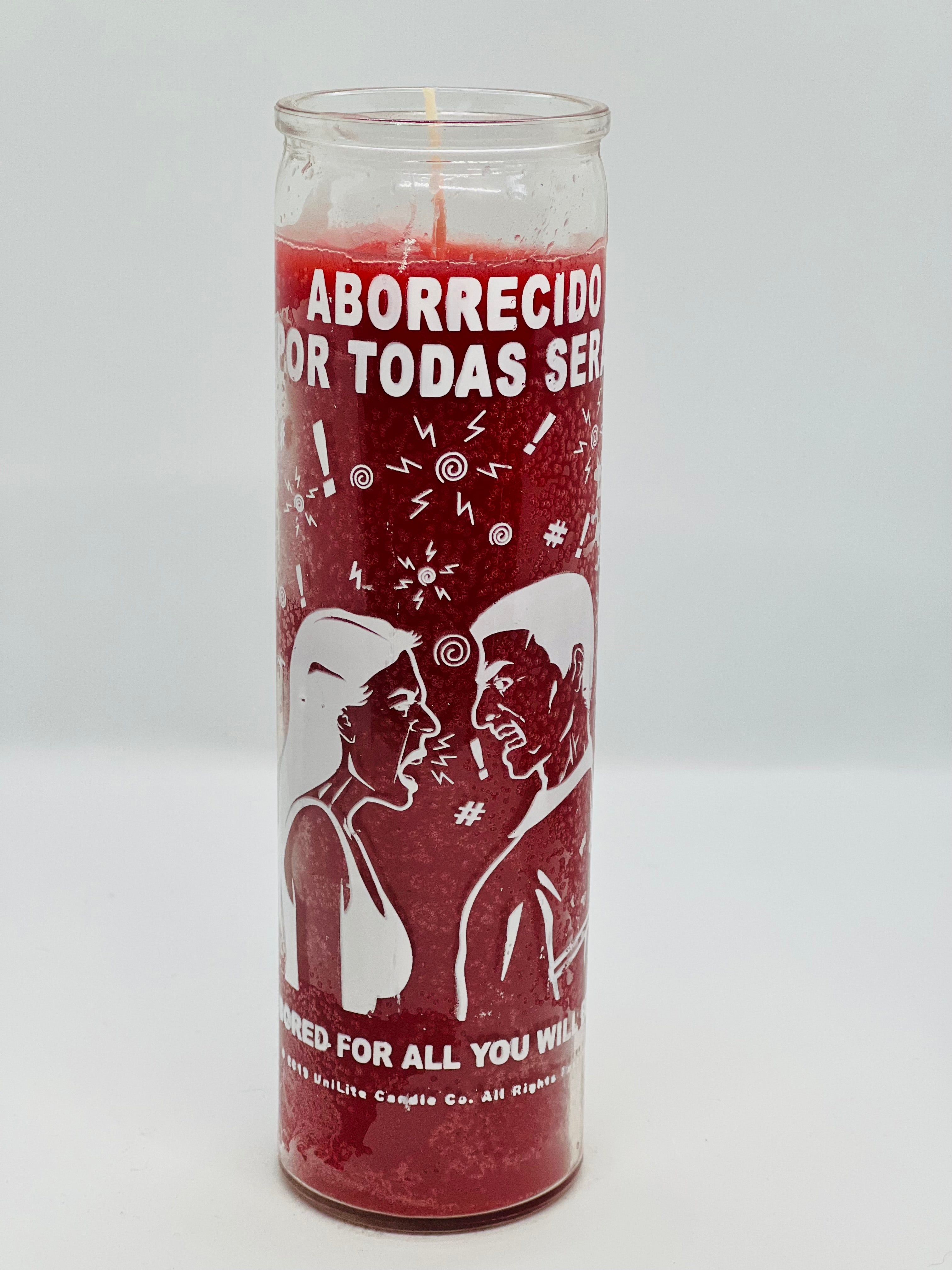 Aborrecido Por Todos (Hated by All) – Devotional Glass Candle – 7 Day