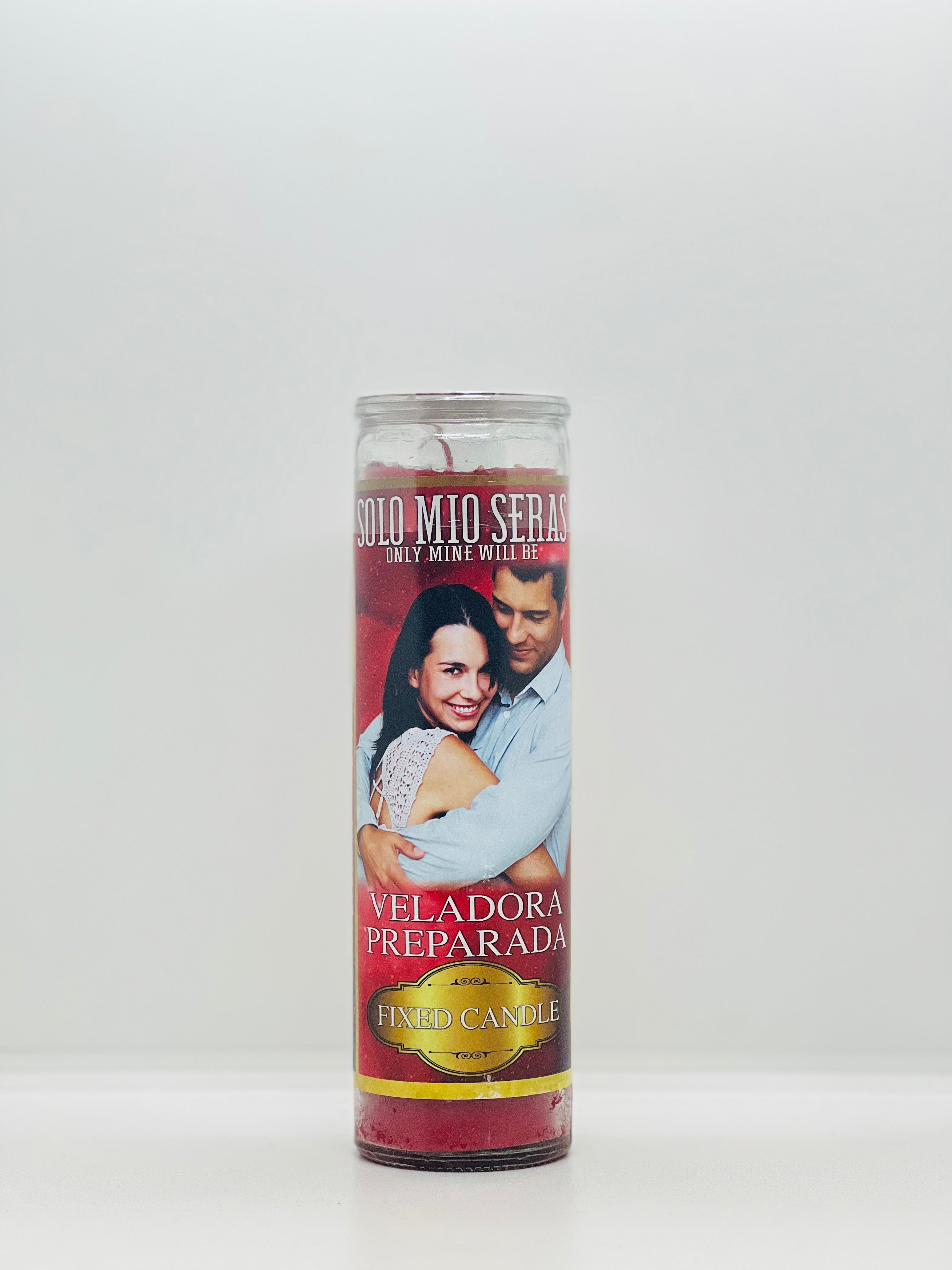 Solo Mío Serás (Only Mine You Will Be) – Prepared Glass Candle – 7 Day