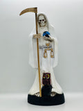 Santa Muerte White 12 Inch Statue – Devotional Figure