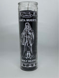 Santa Muerte Black (Holy Death) – 7 Day Glass Candle