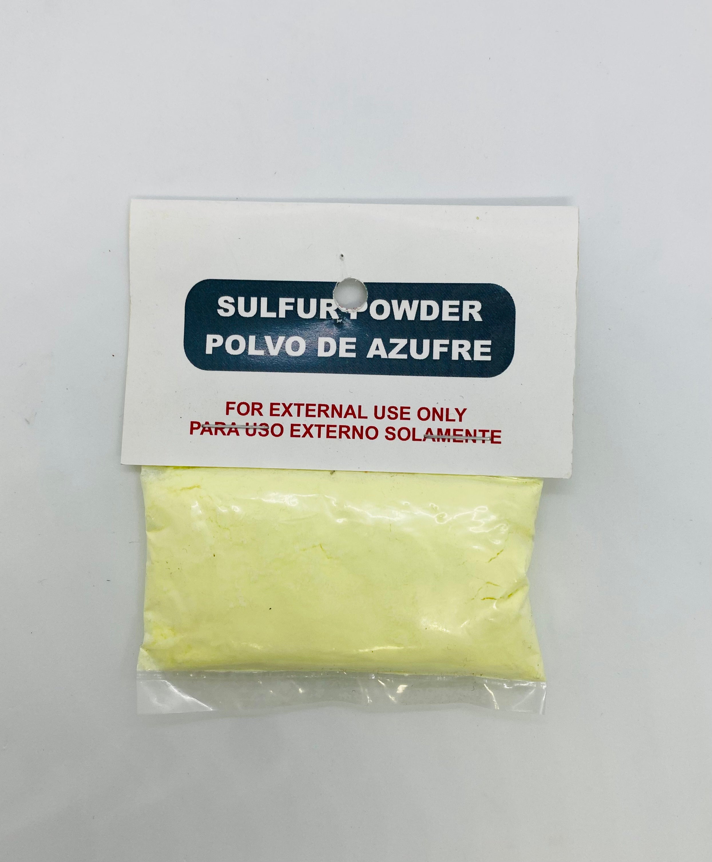 Sulfur Powder (Polvo de Azufre) – Spiritual Protection & Cleansing