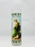 San Judas Tadeo (Saint Jude) – Devotional Glass Candle – 7 Day