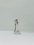 Santa Muerte White Statue 2.5"