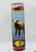 Corderito Manso (Little Lamb Gentle) – Prepared Glass Candle – 7 Day