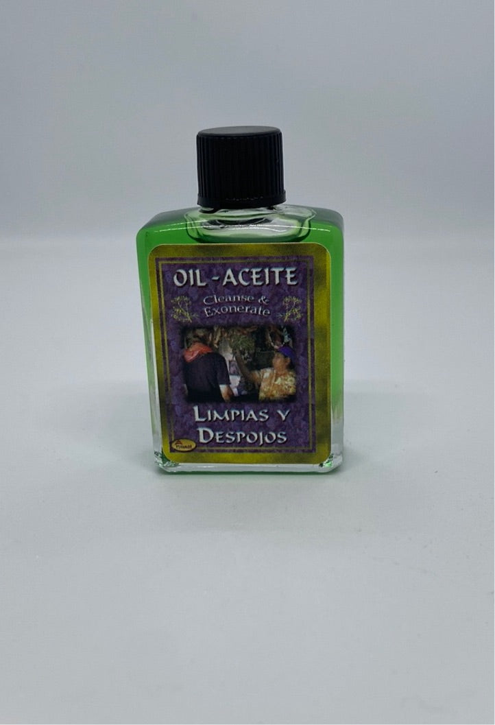 Limpias y Despojos (Spiritual Cleansing) – Spiritual Oil