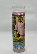 Ángel de la Guarda (Guardian Angel) – Devotional Glass Candle – 7 Day