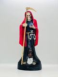 Santa Muerte Red Cloak 12 Inch Statue  – Devotional Figure