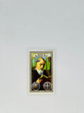 San Benito Abad Prayer Card with Medal Image – Saint Benedict Devotional Card – Religious Pocket Prayer Card