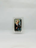 San Benito Abad Prayer Card – Saint Benedict Devotional Card – Religious Pocket Prayer Card