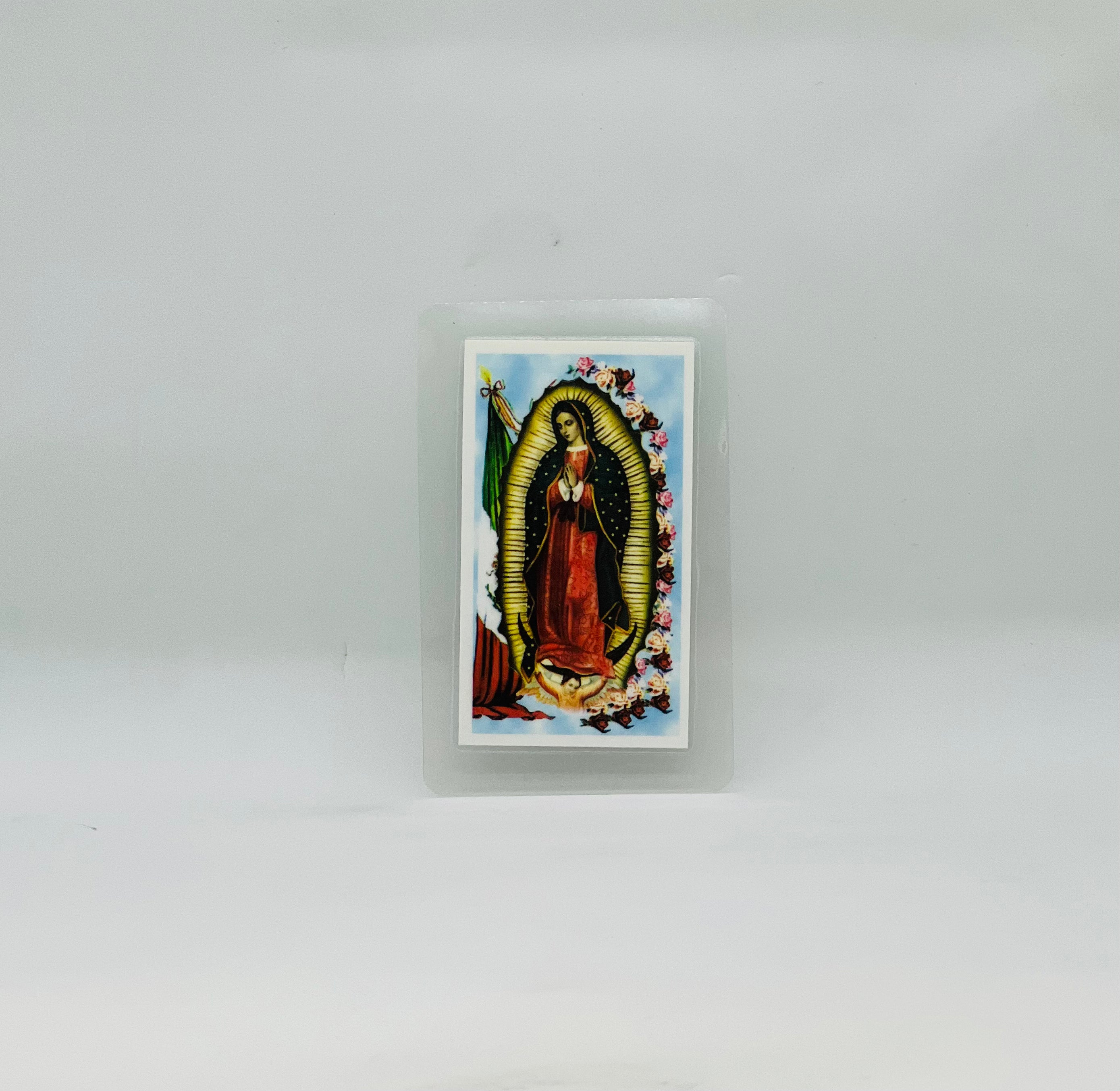 Our Lady of Guadalupe Prayer Card – Devotional Religious Card – Virgin Mary Image – Pocket Prayer Card