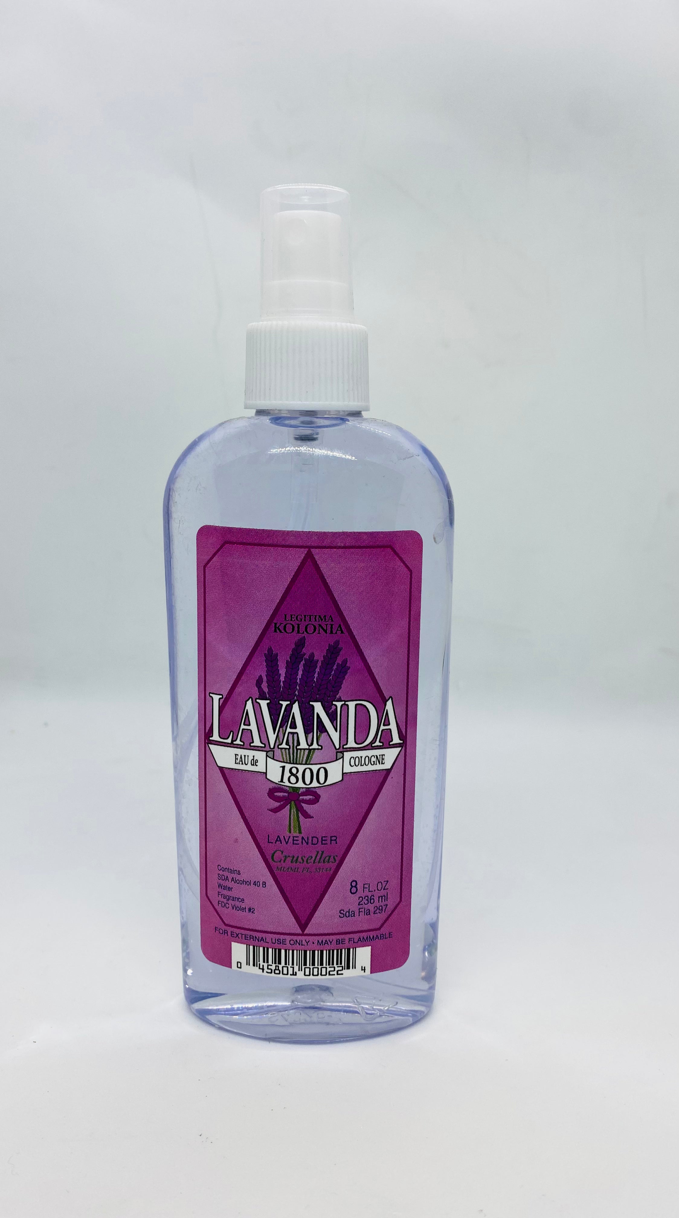 Lavender 1800 Cologne | 8 fl oz / 472 ml – Kolonia Lavanda 1800