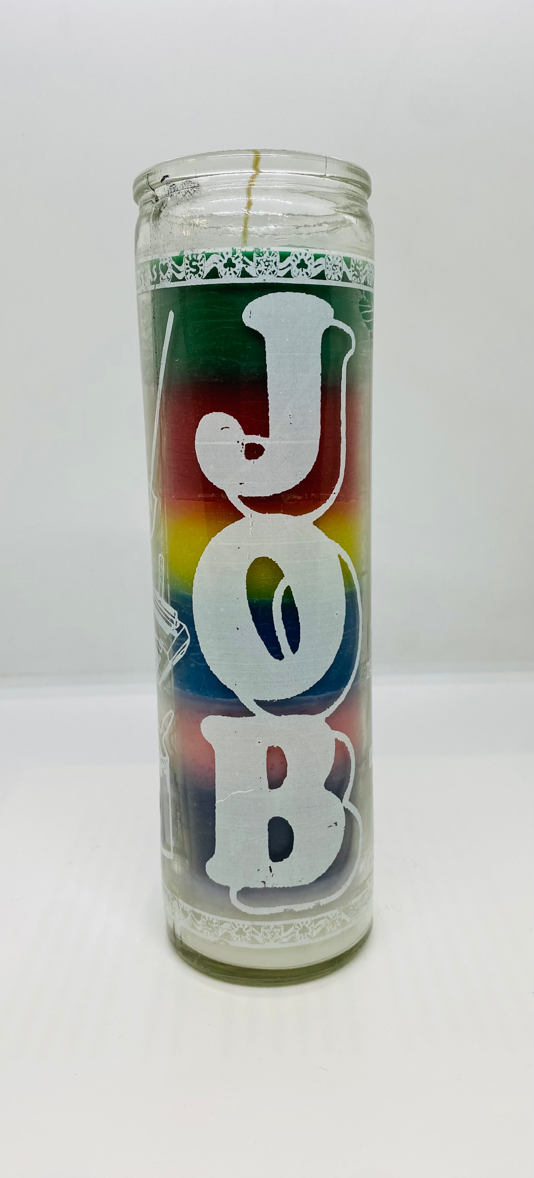 Trabajo (Job) – Devotional Glass Candle – 7 Day