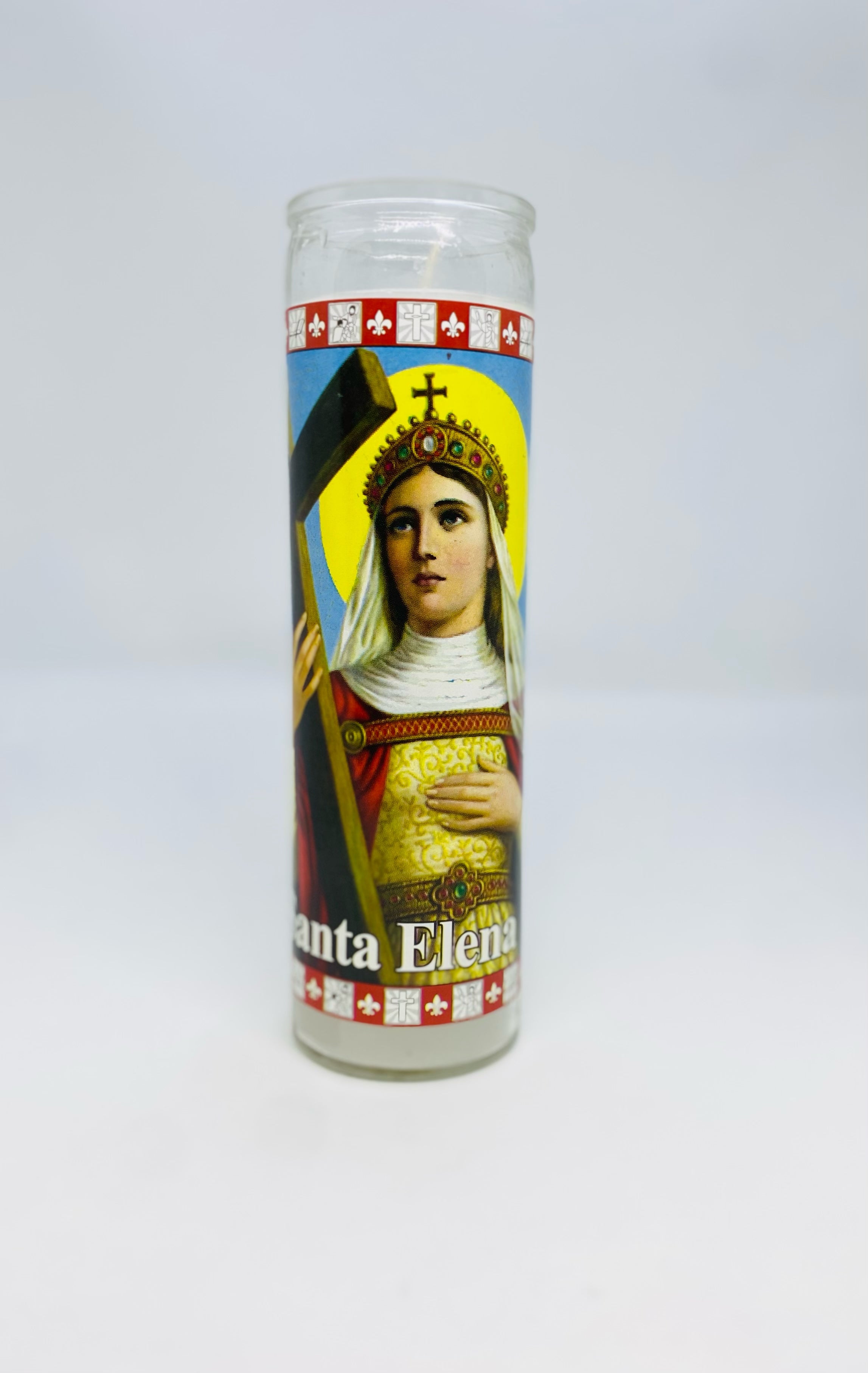 Santa Elena (Saint Helena) – Devotional Glass Candle – 7 Day