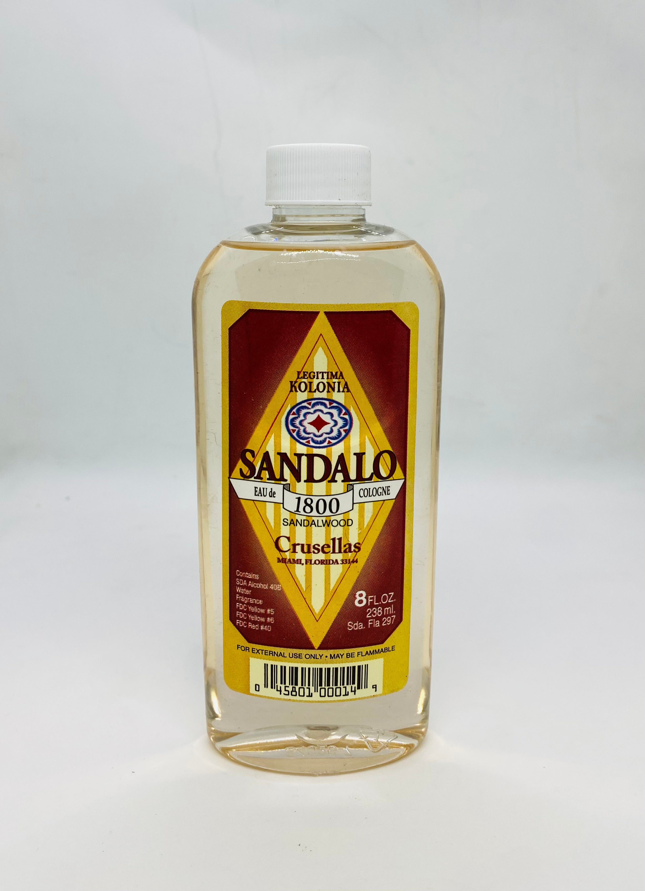 Sandalwood 1800 Cologne | 8 fl oz / 472 ml – Kolonia Sándalo 1800