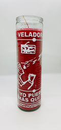 Yo Puedo Más Que Tú (Stronger Than You) – Devotional Glass Candle – 7 Day